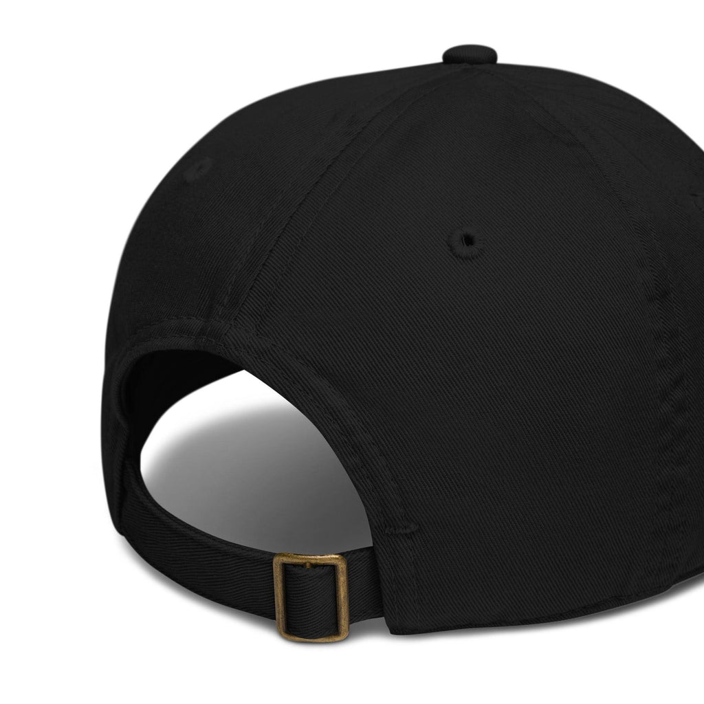 Black Baseball Cap in Organic Cotton