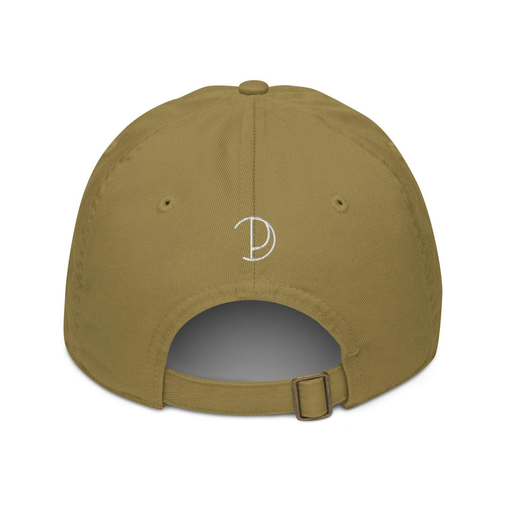 Embroidered P Baseball Cap in Green