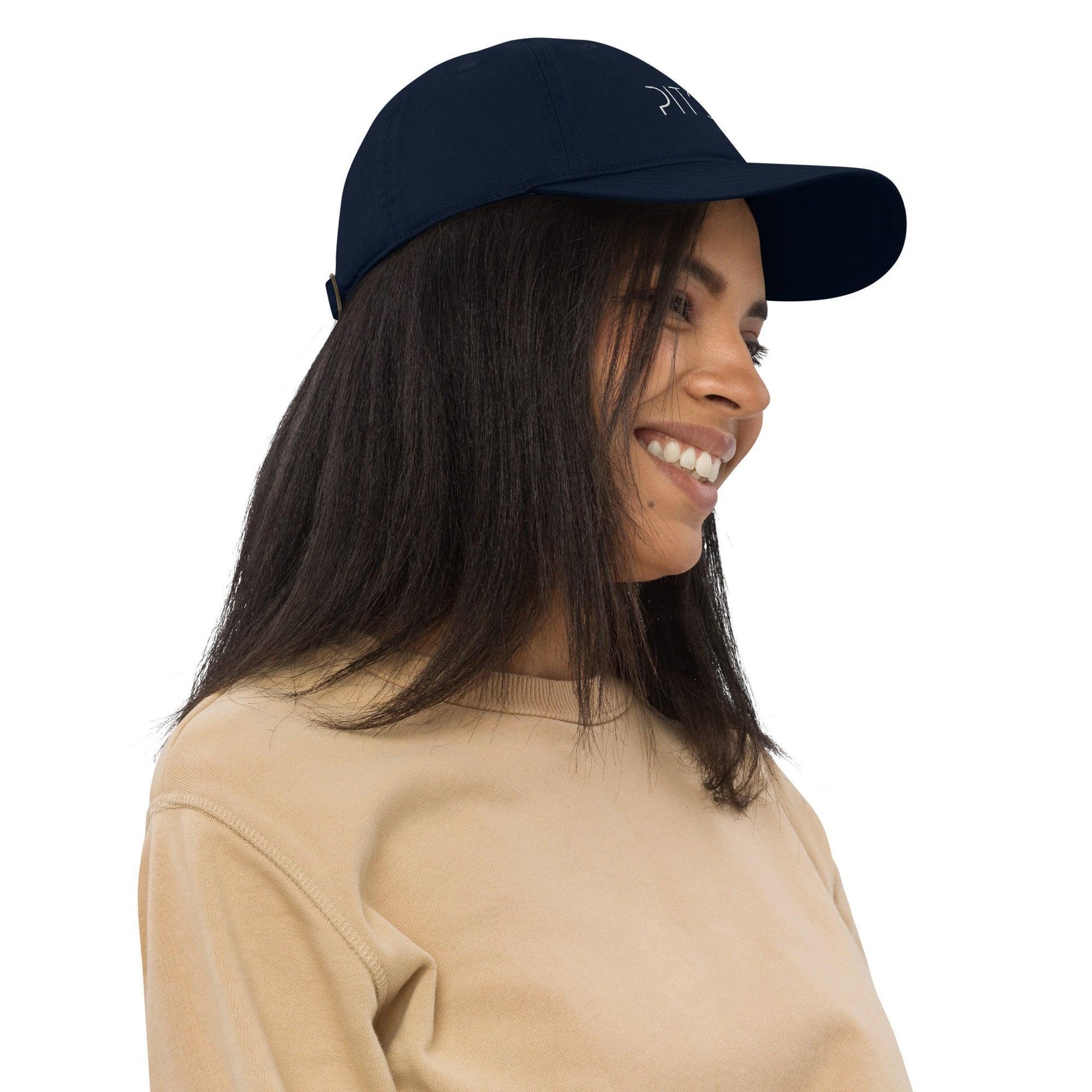 Navy Baseball Cap in Organic Cotton