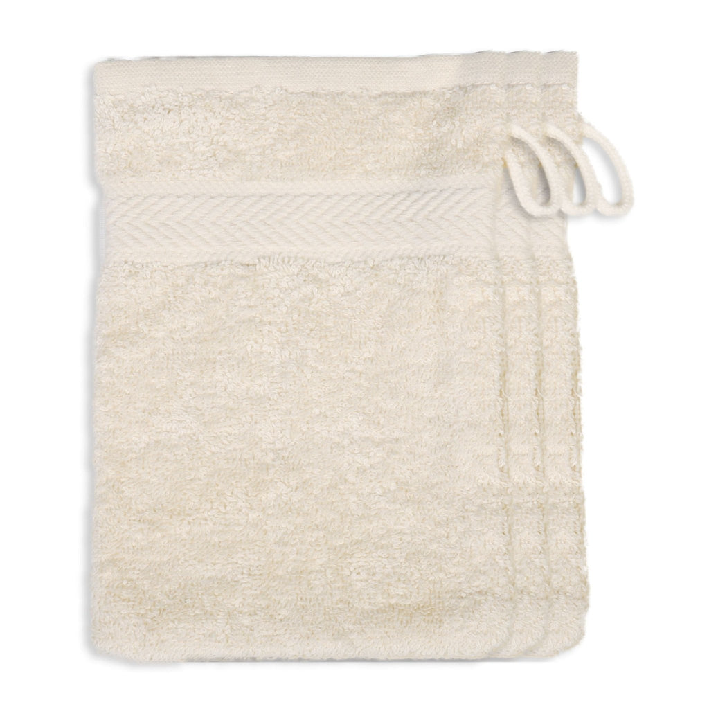 Organic Cotton Bath Mitt Pack of 3 Ultra Soft and Hypoallergenic