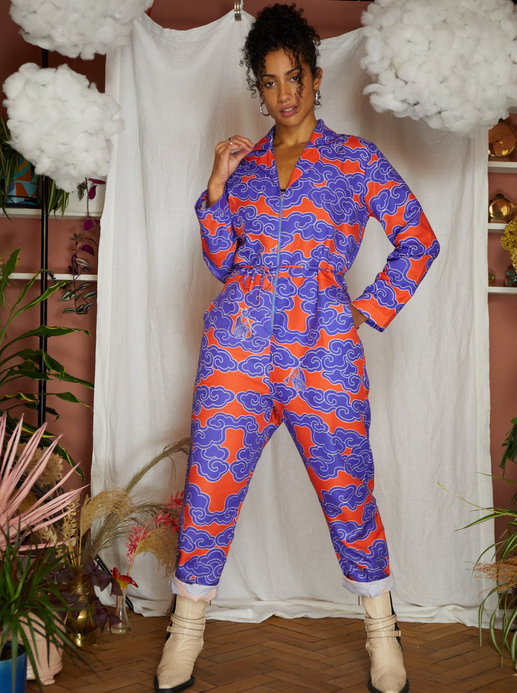 Organic Cotton and Linen Jumpsuit