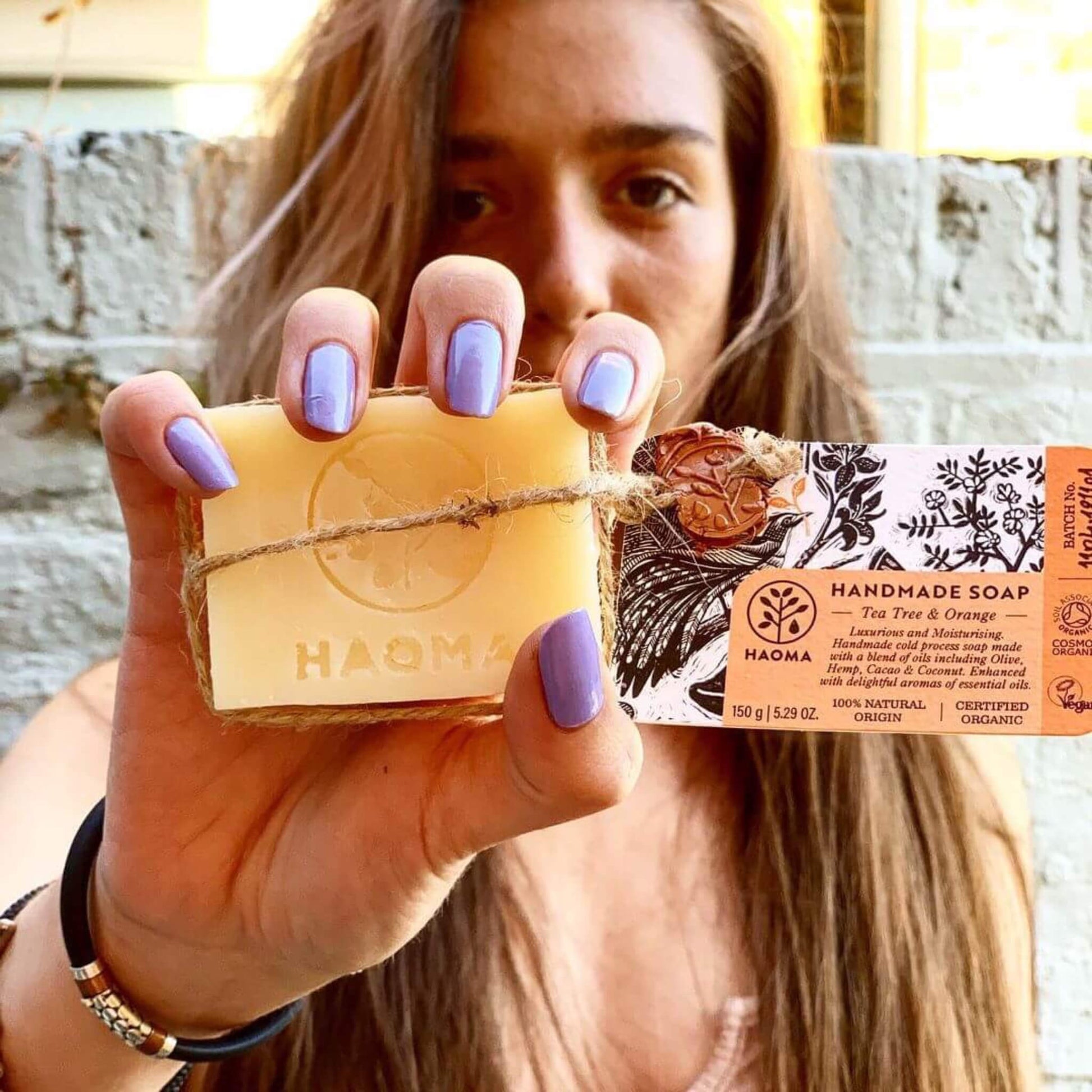 Handmade Tea Tree and Orange Soap Bar