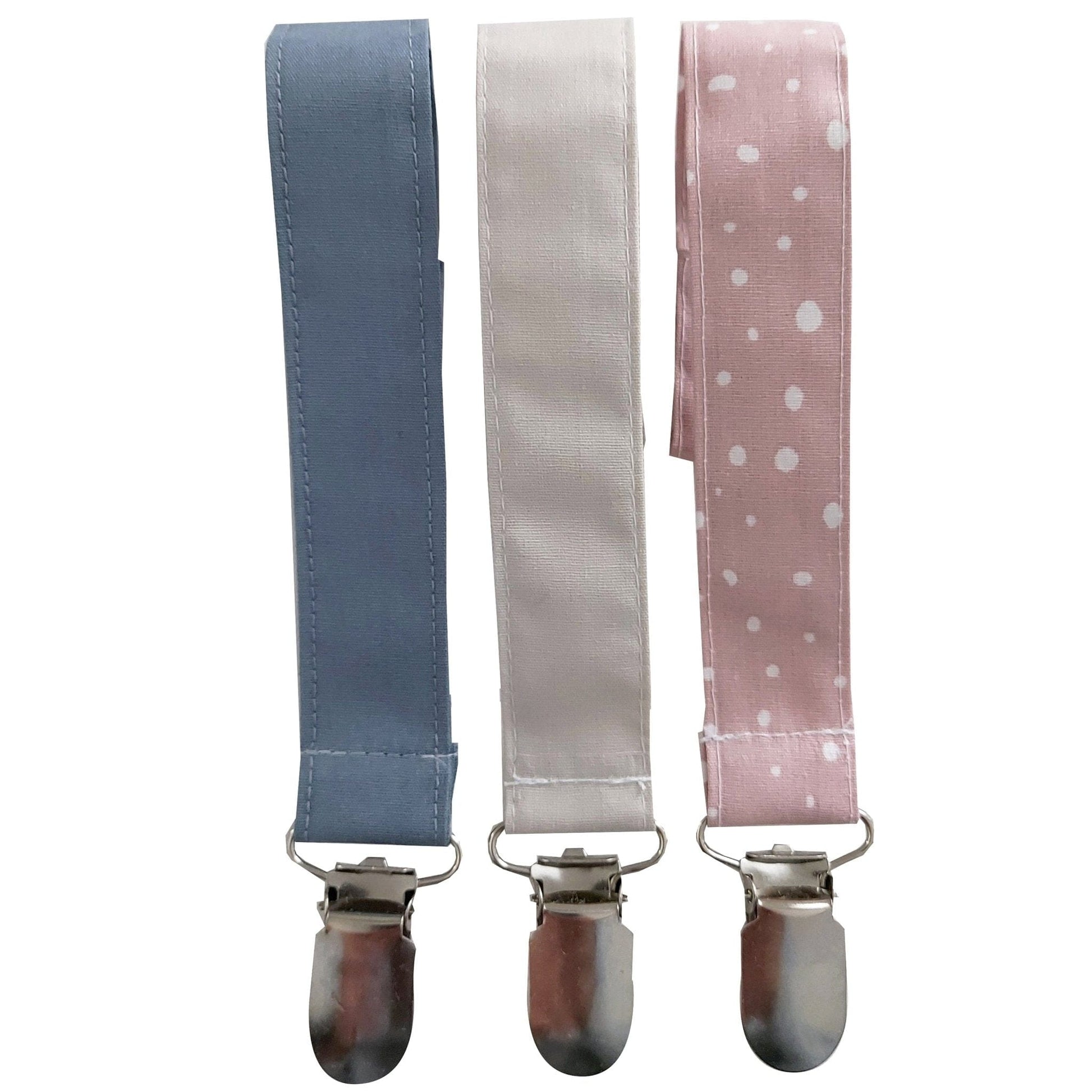 Pacifier Clip Holder Set of 2 or 3