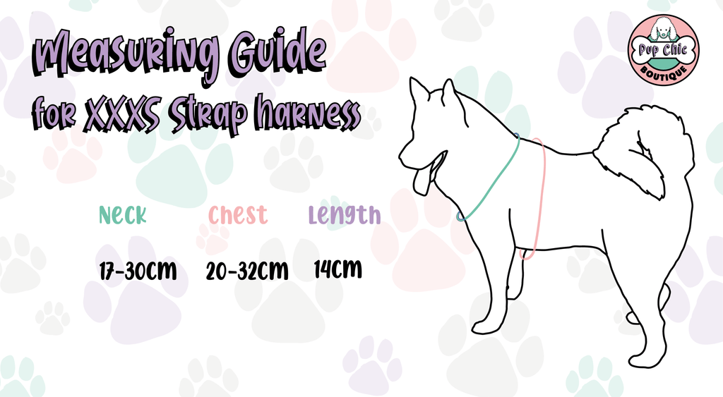 Summer Buzzin XXXS Puppy Strap Harness