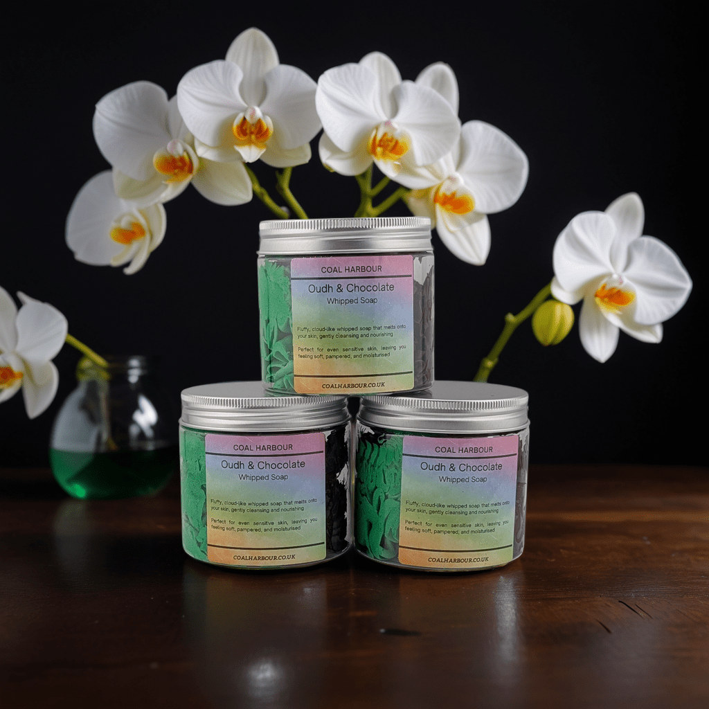 Oudh and Chocolate Whipped Soap