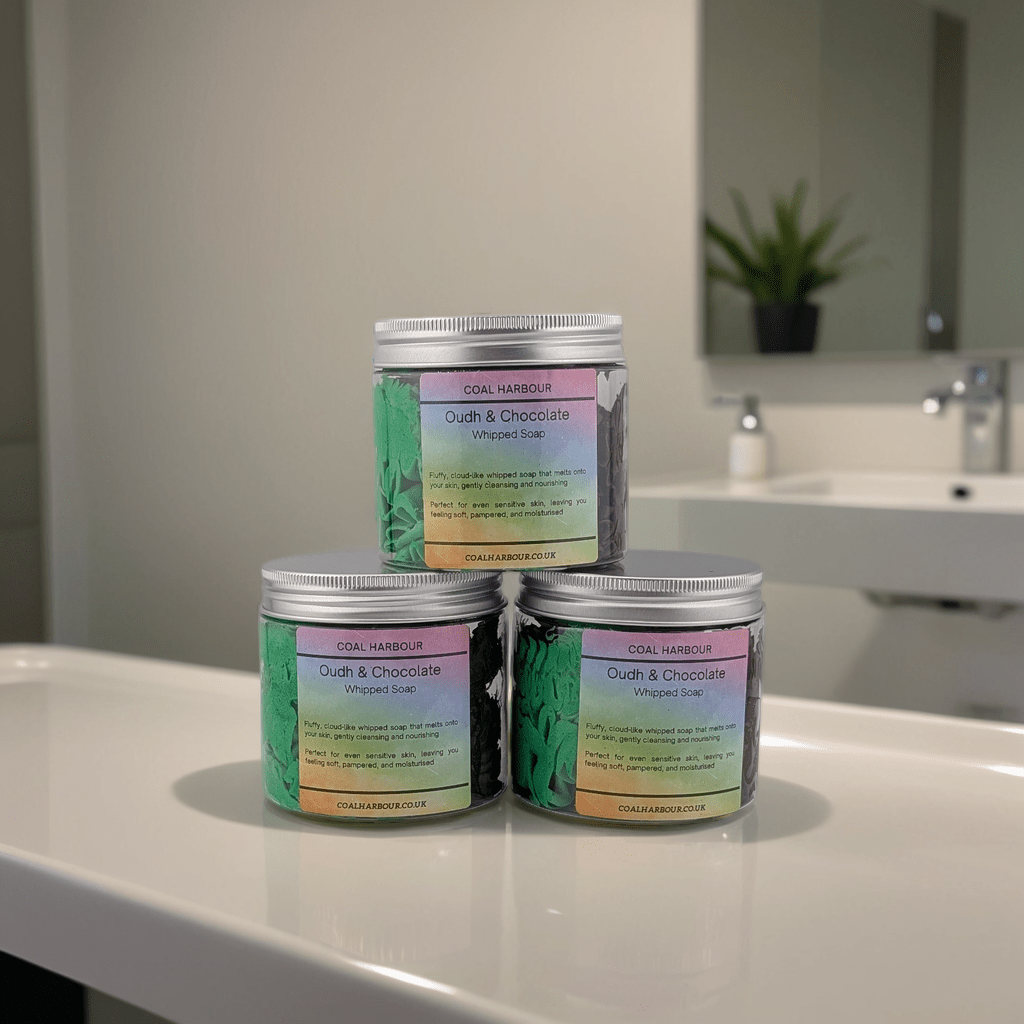 Oudh and Chocolate Whipped Soap