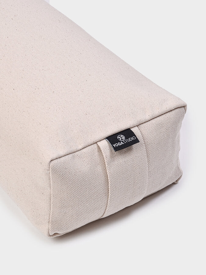 Small Rectangular Buckwheat Bolster for Yoga and Meditation