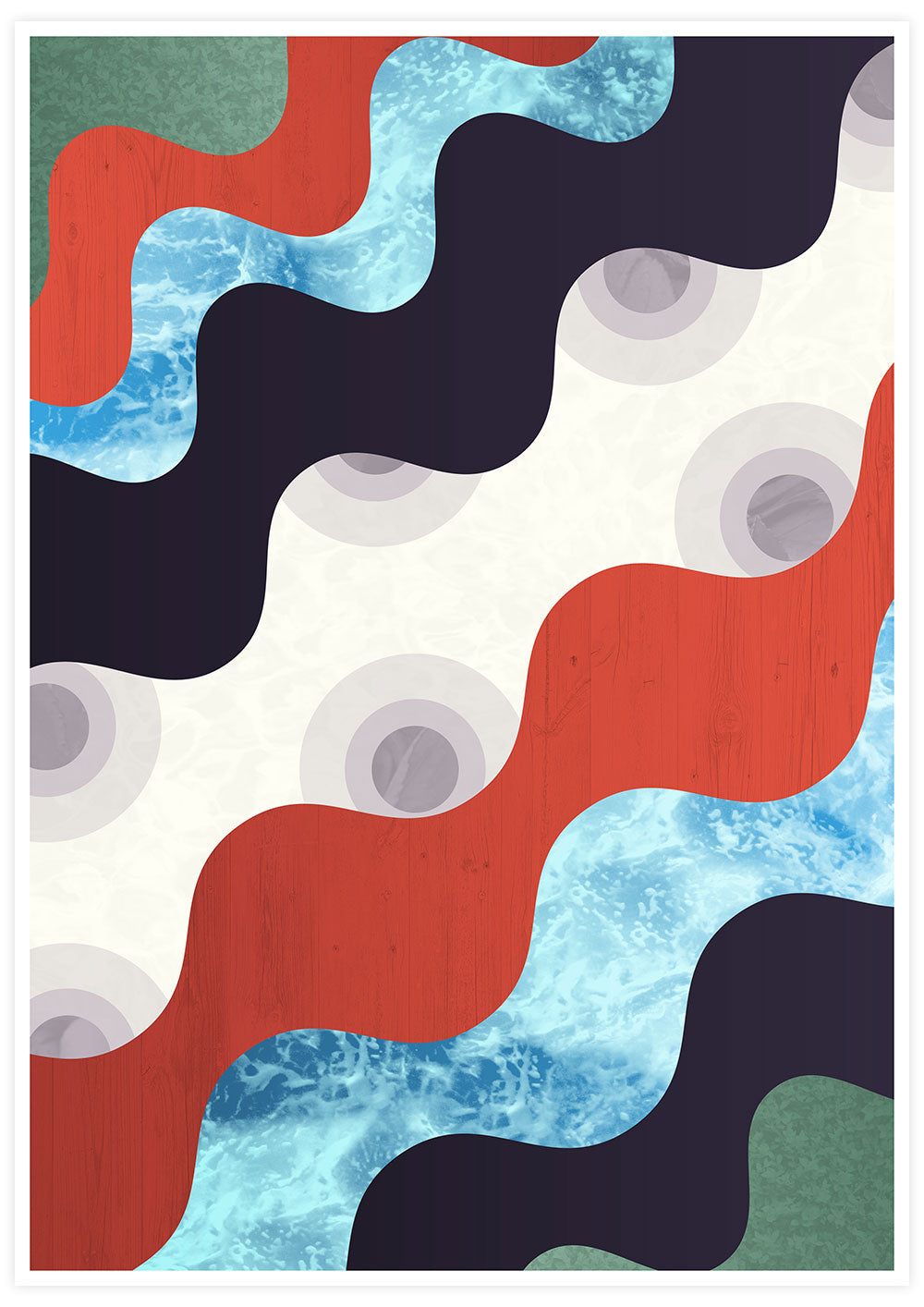 Out of Control Abstract Art Print