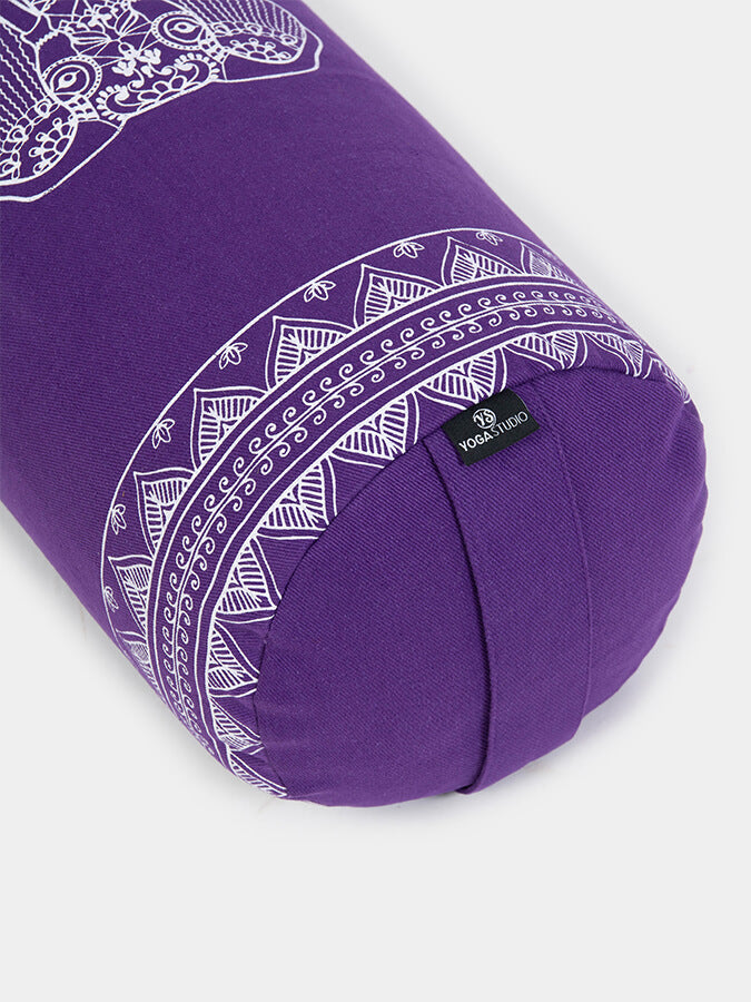 Organic Buckwheat Round Meditation Bolster Cushion
