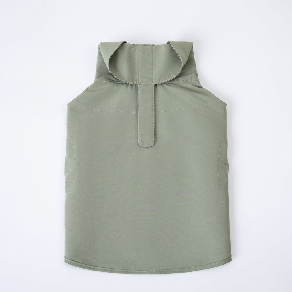 Adjustable Thin Coat in Green