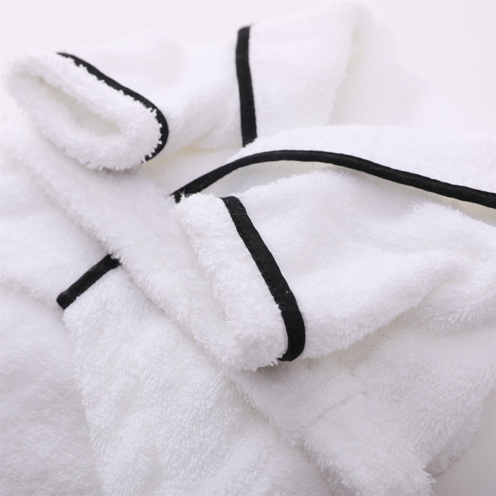 Pure Cotton Bathrobe with Belt