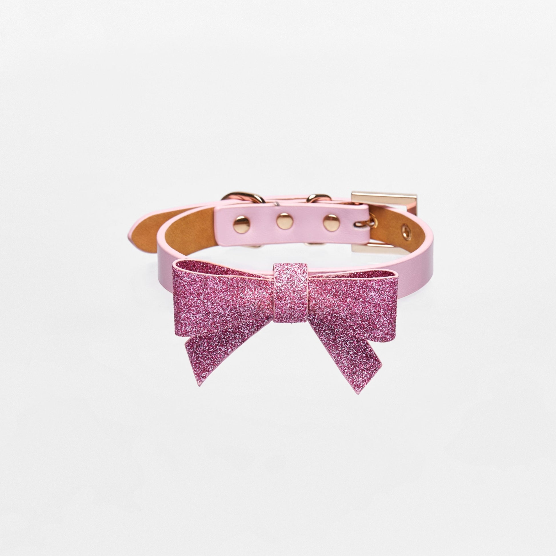 Pink Bowknot Collar for Pets