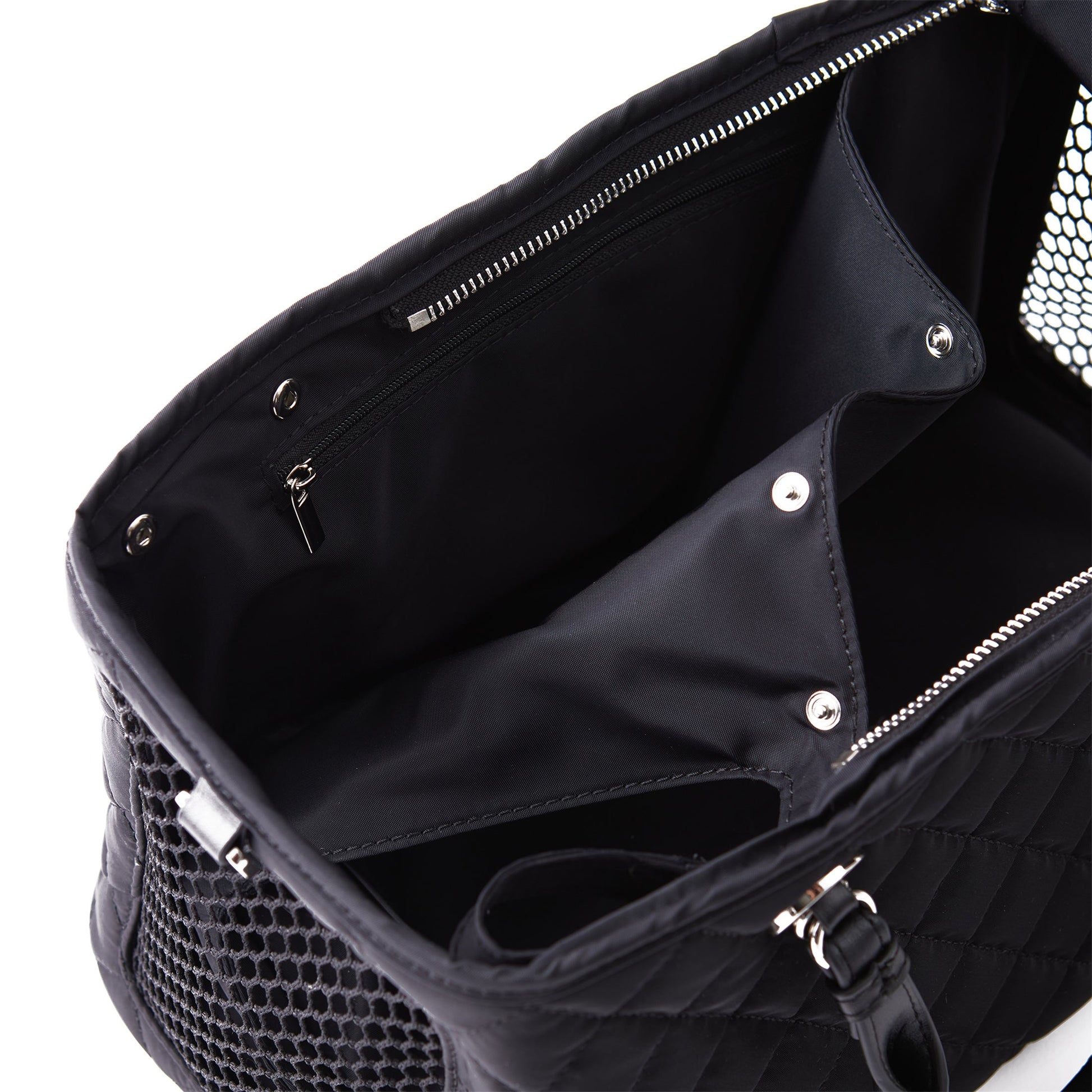 Black Cuboid Pet Travel Bag