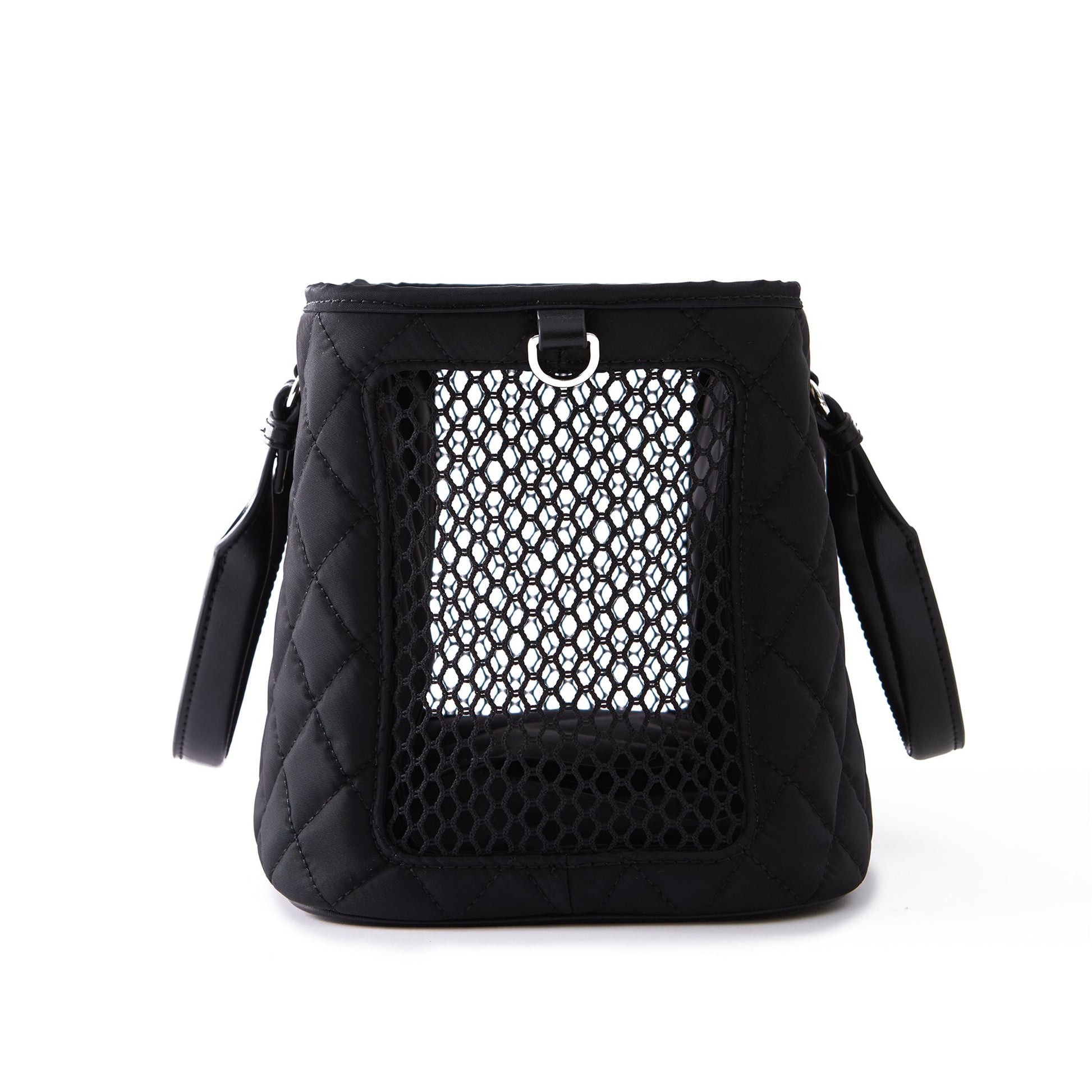 Black Cuboid Pet Travel Bag