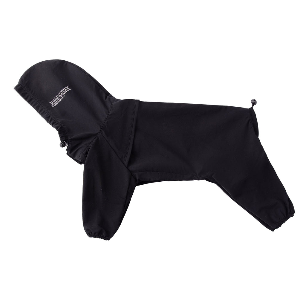 Waterproof Dog Coat with Hood and Four Leg Fit
