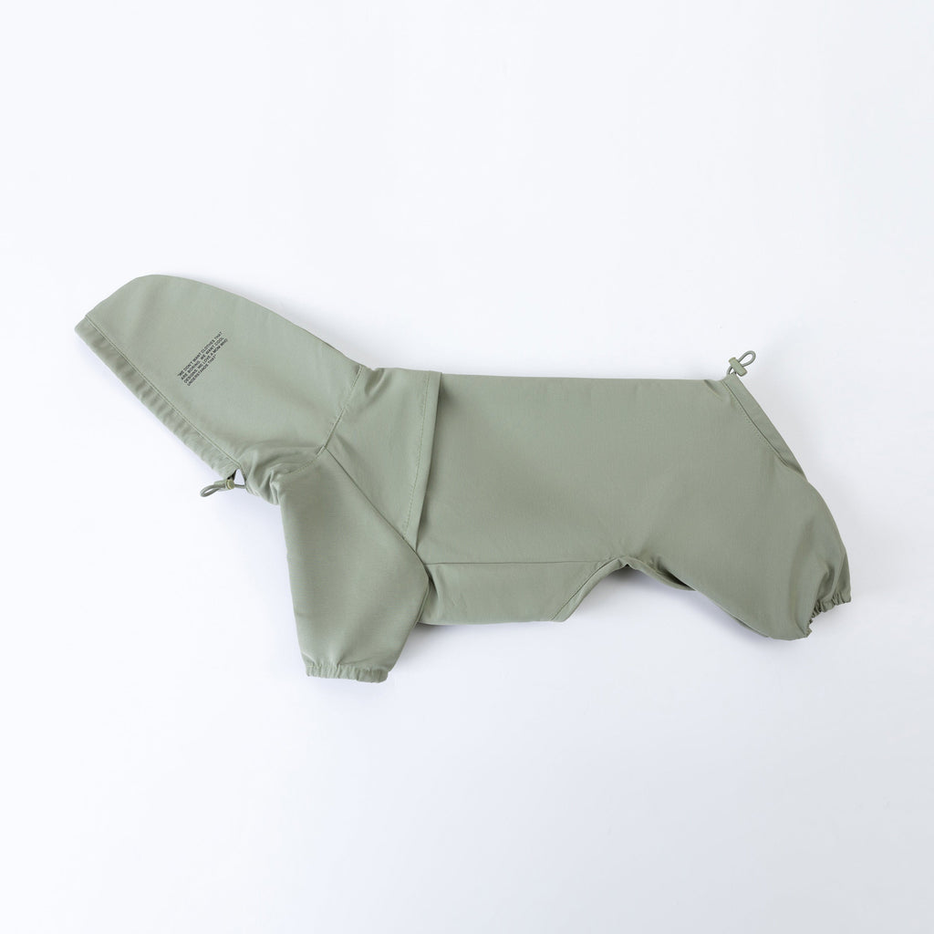 Waterproof Dog Coat with Hood and Four Leg Fit