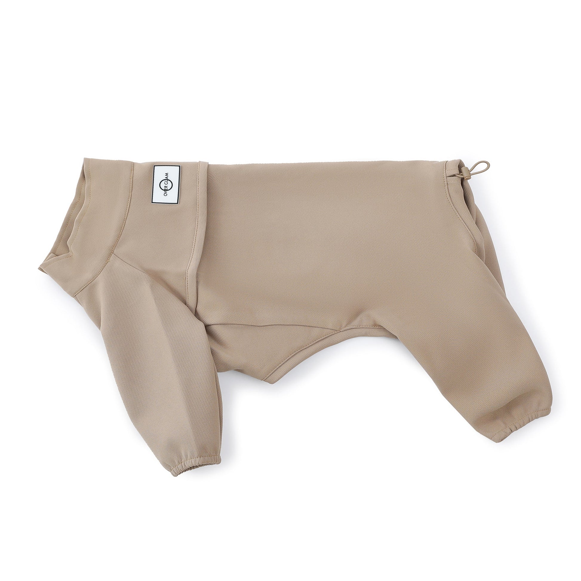 Four Leg Thin Coat with Stand Up Collar