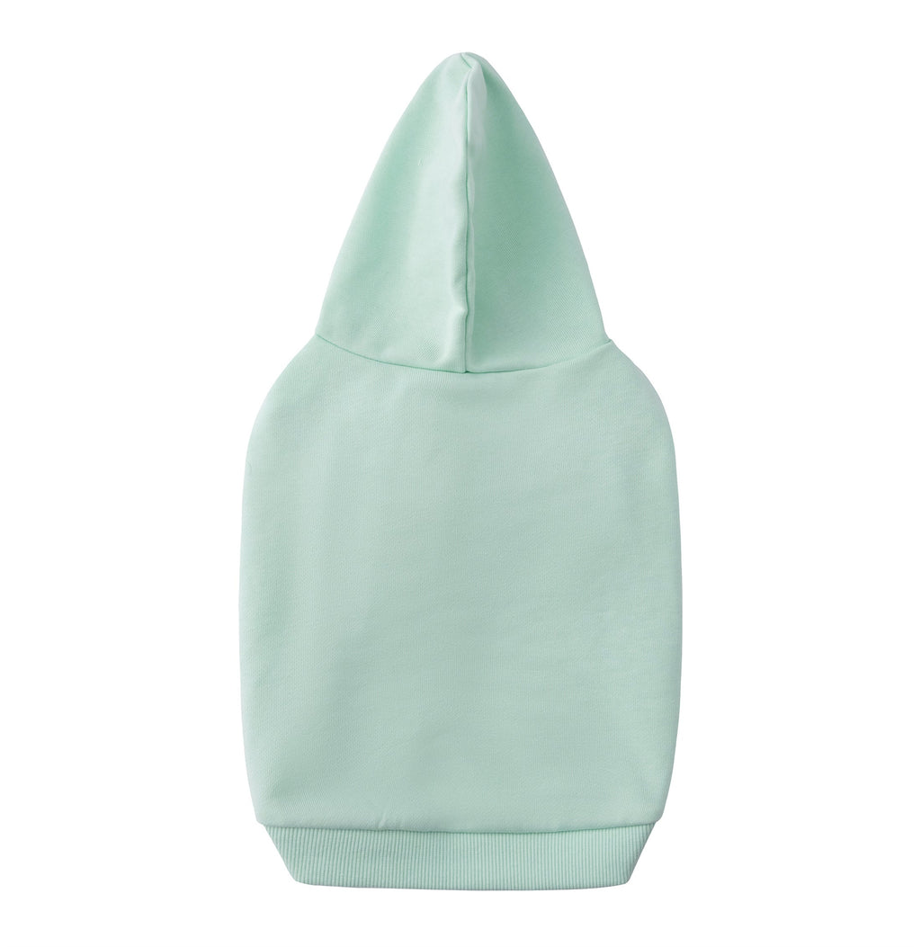 Pastel Hoodie with Glam Embroidery