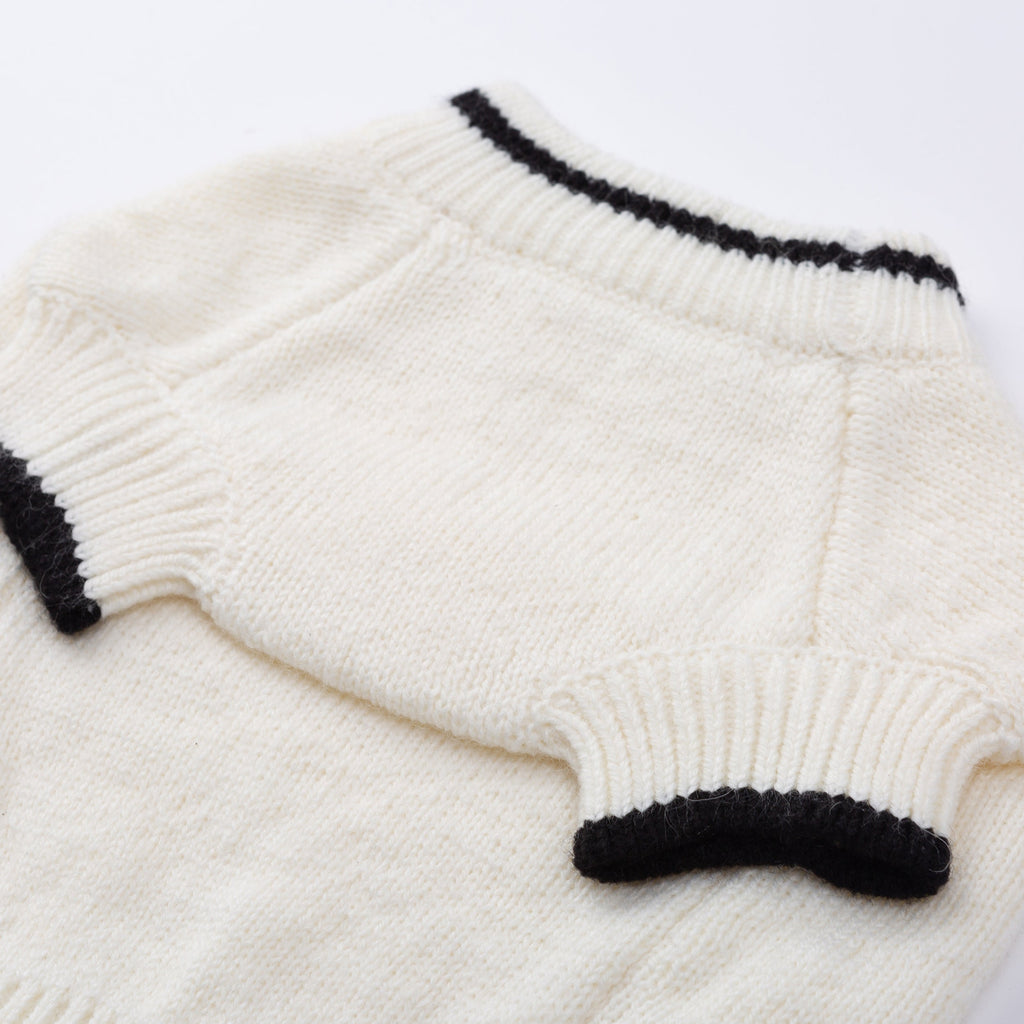 Knit Jumper with Attached Skirt