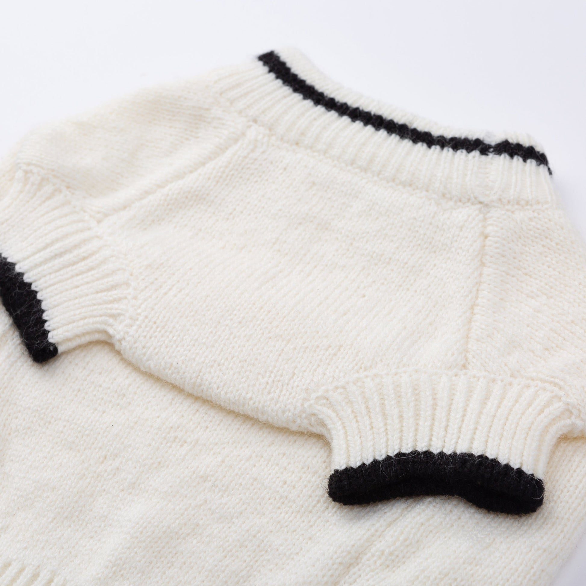 Knit Jumper with Attached Skirt