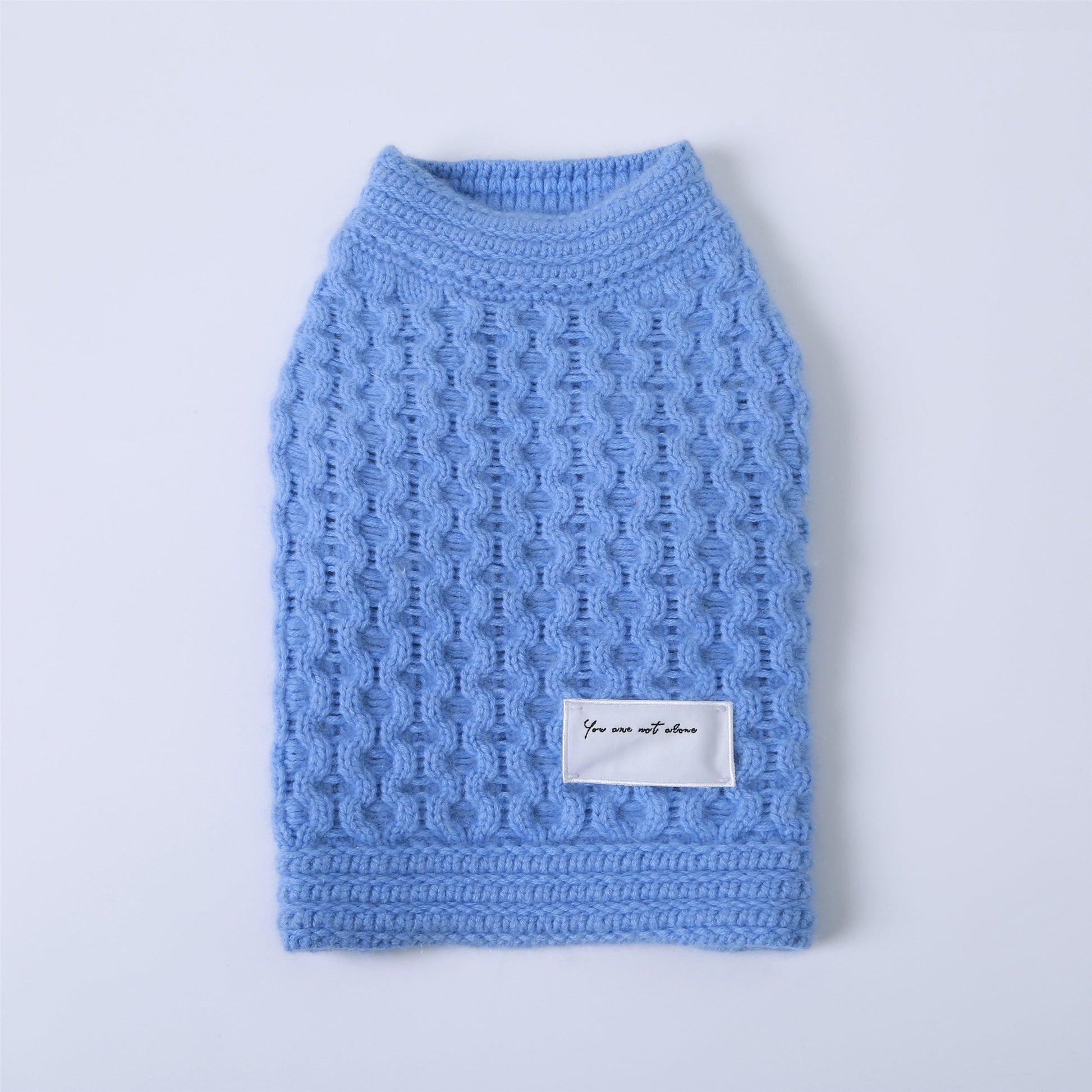 You Are Not Alone Cashmere Wool Knit Jumper