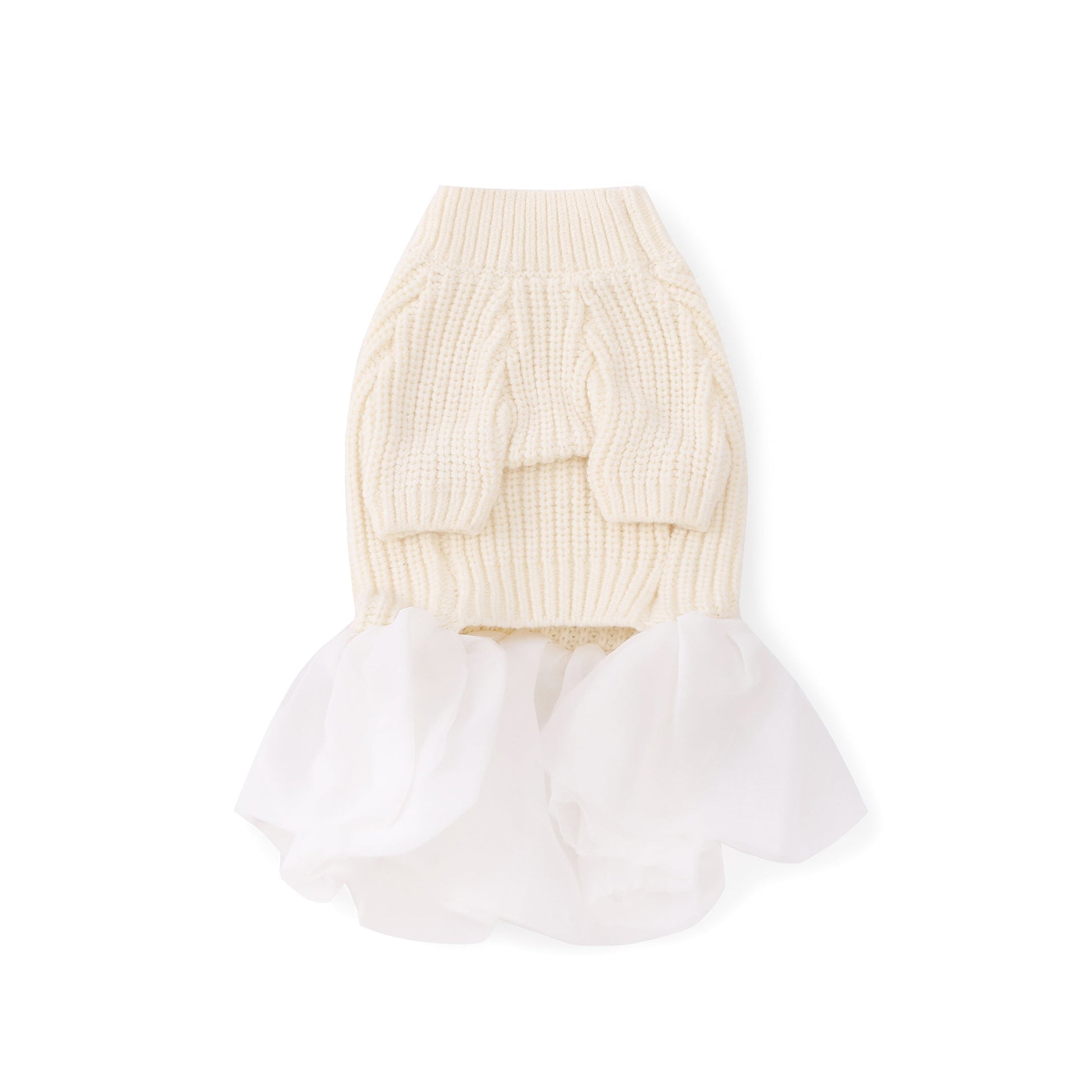 Knitwear Jumper with Skirt Base
