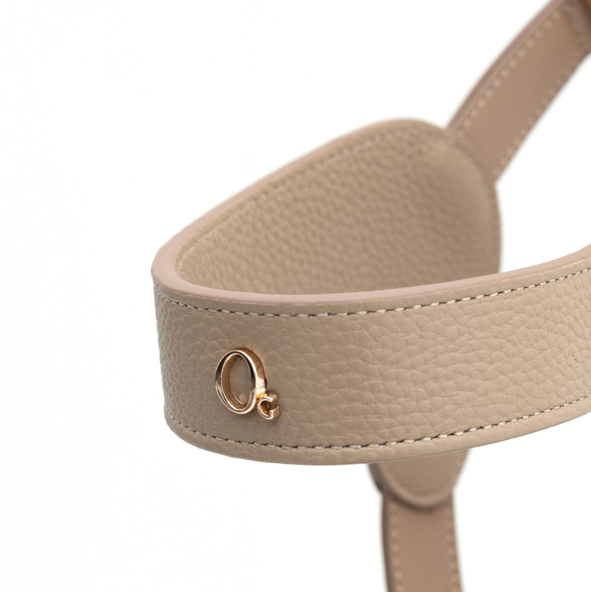 Leather Harness Set with Lead and Pocket