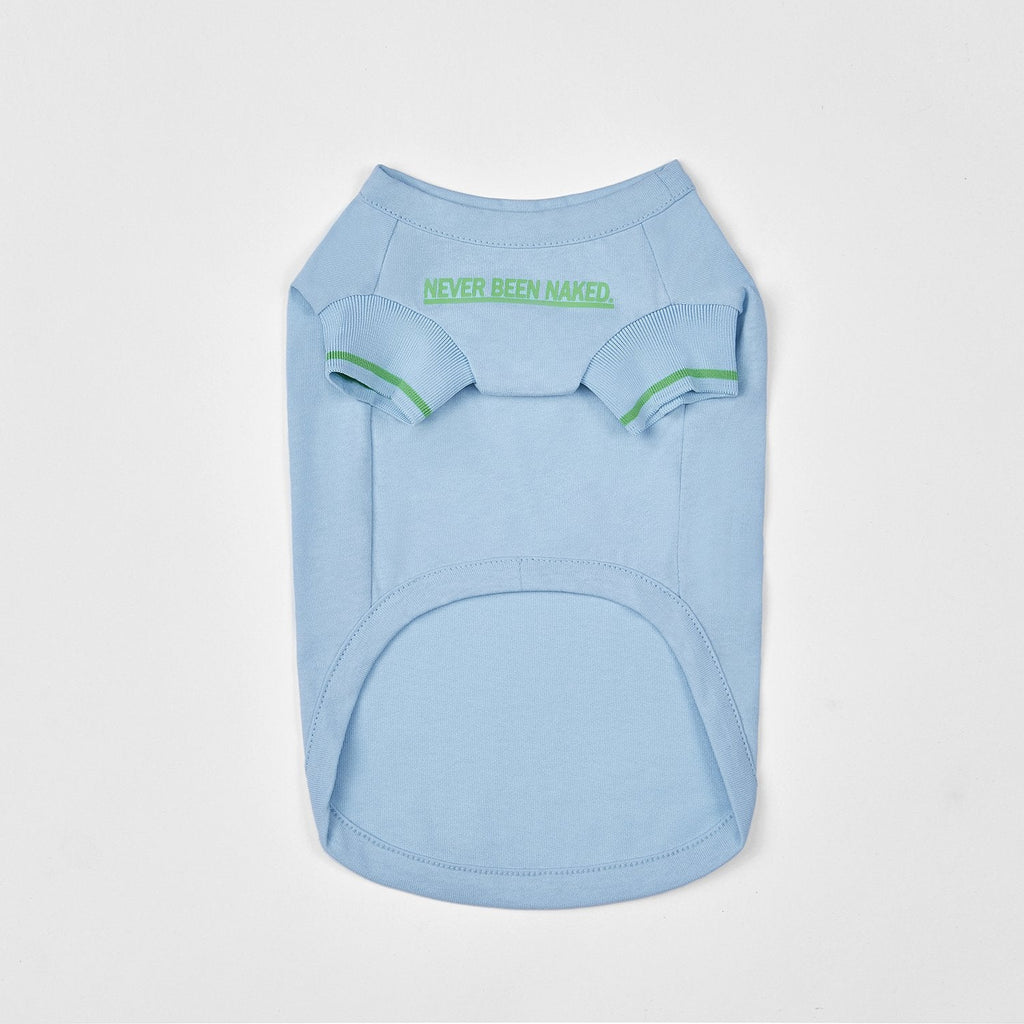 Never Been Naked T-Shirt in Blue
