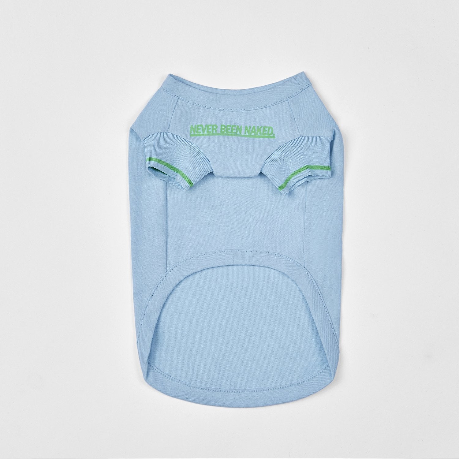 Never Been Naked T-Shirt in Blue
