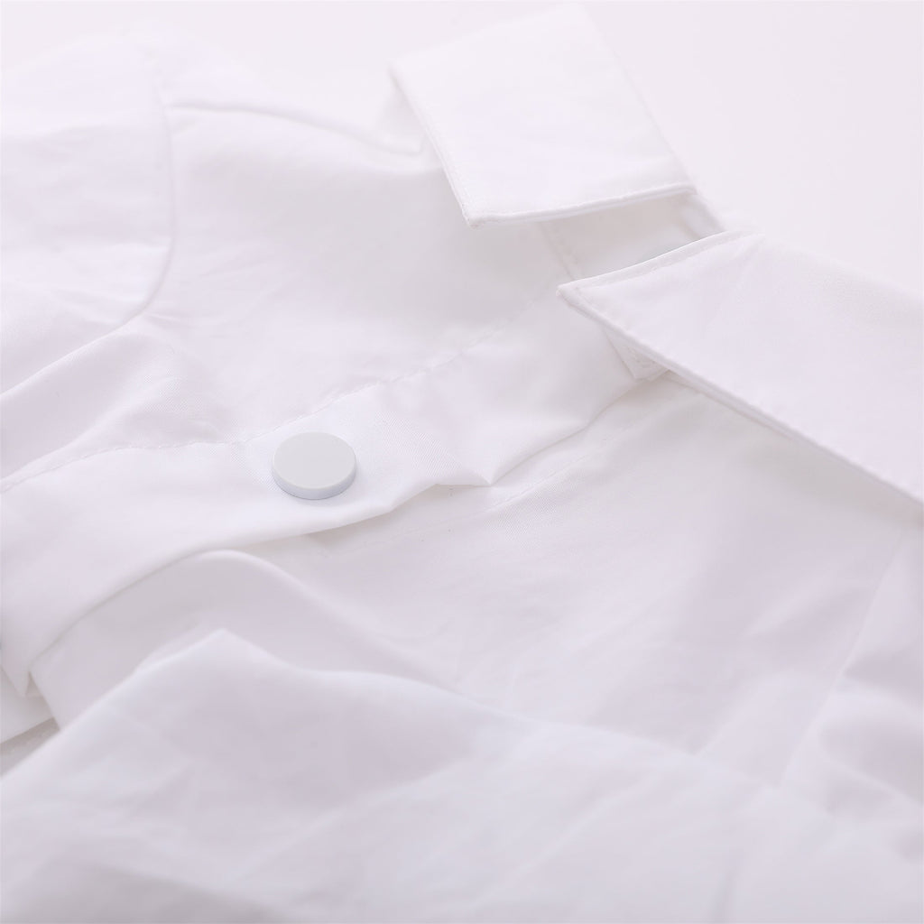 Plain White Cotton Shirt