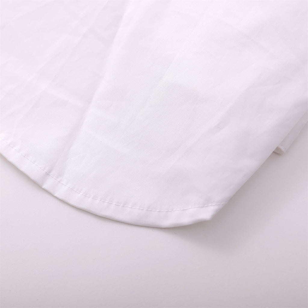 Plain White Cotton Shirt