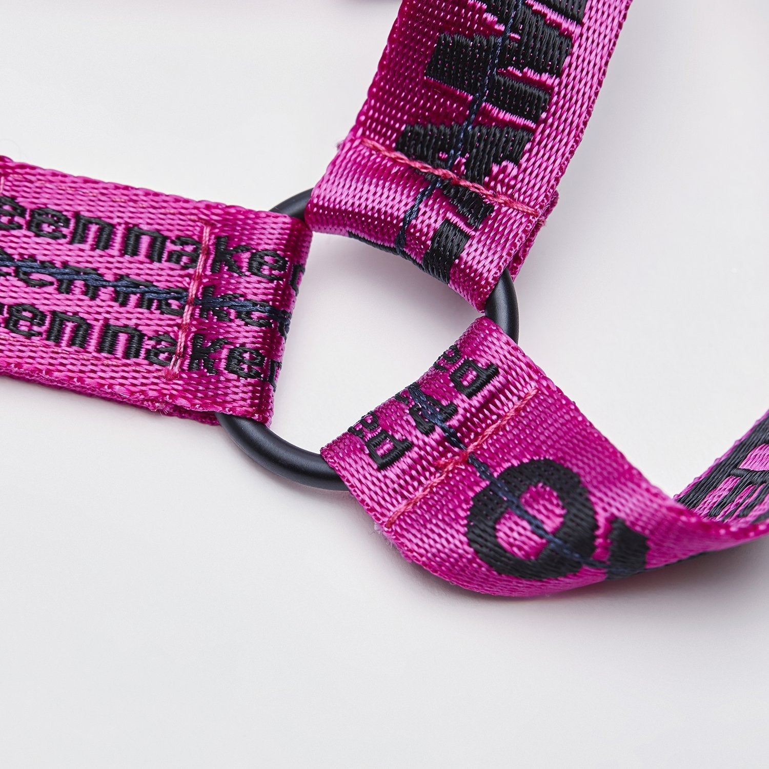 Ribbon Harness in Rose and Green