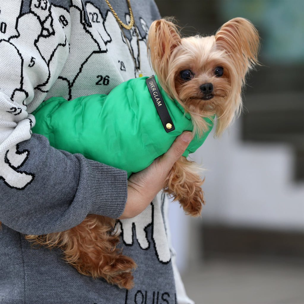 Sleeveless Button Up Puffer Jacket