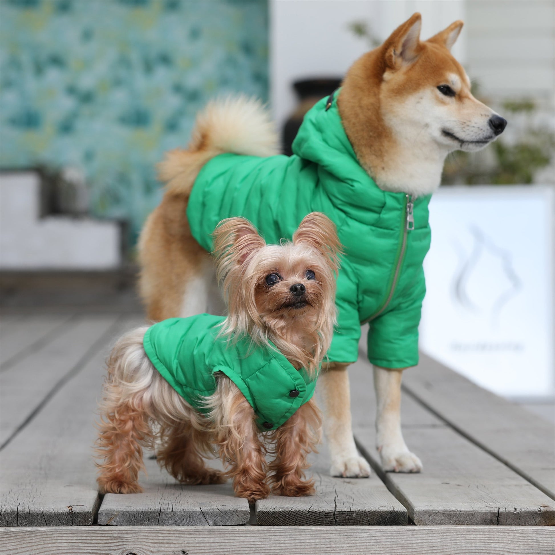 Sleeveless Button Up Puffer Jacket