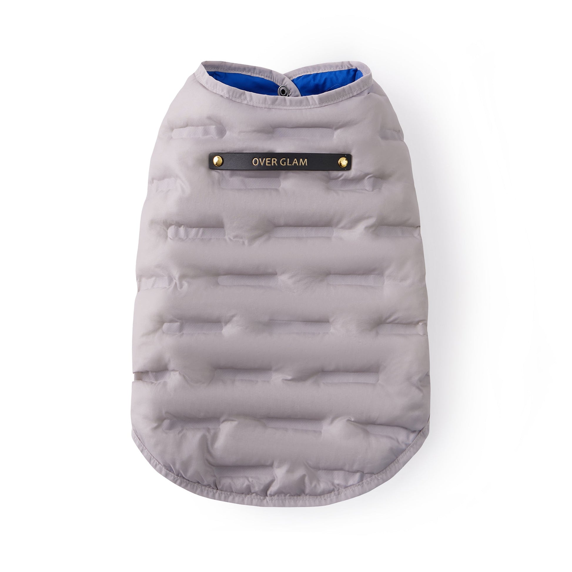 Sleeveless Button Up Puffer Jacket