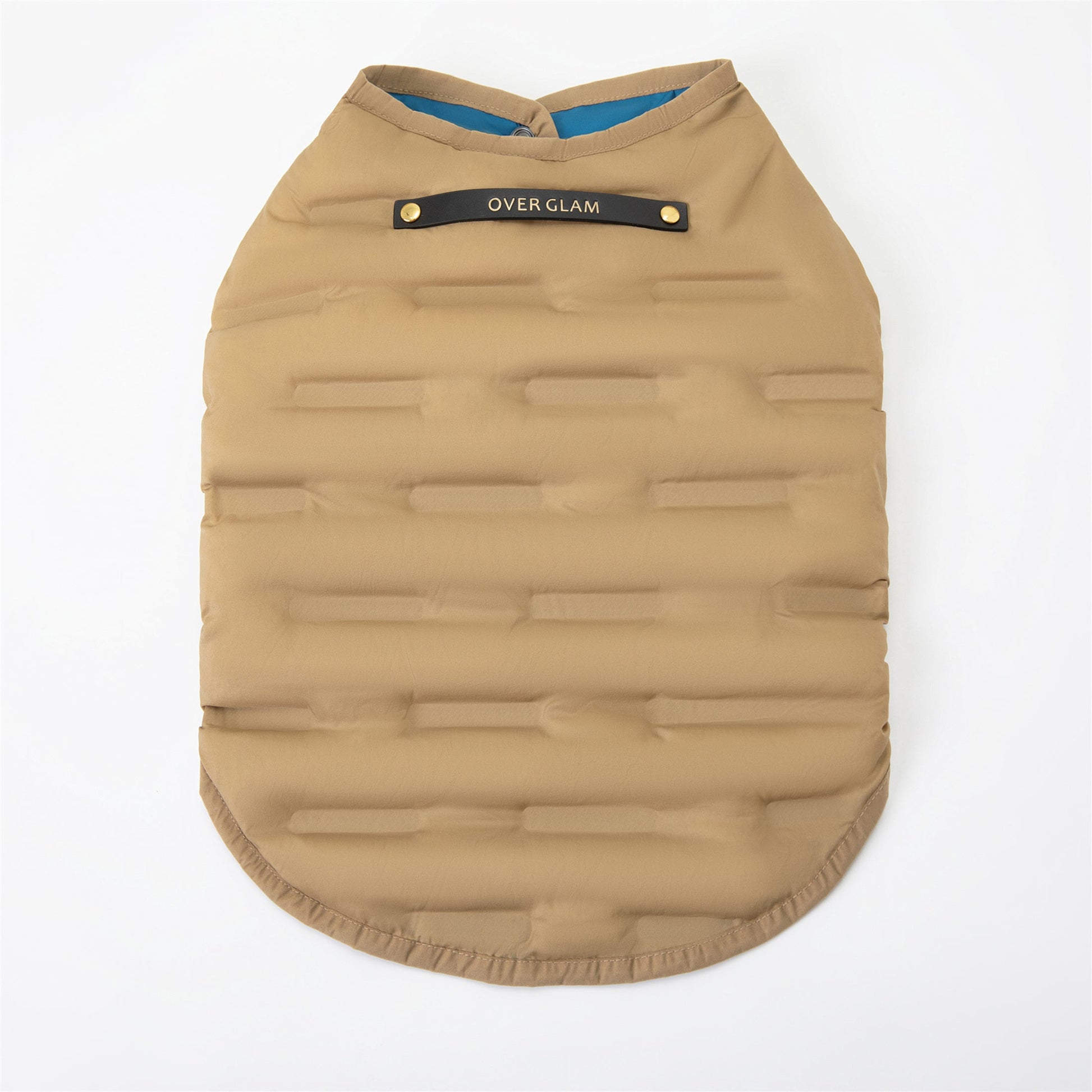 Sleeveless Button Up Puffer Jacket