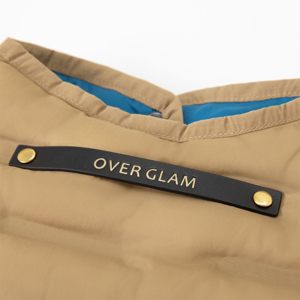 Sleeveless Button Up Puffer Jacket