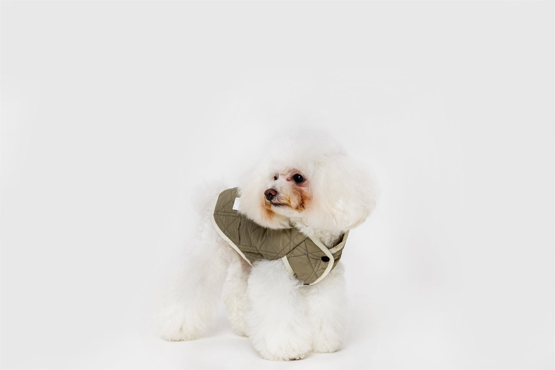 Sleeveless Diamond Lattice Jacket