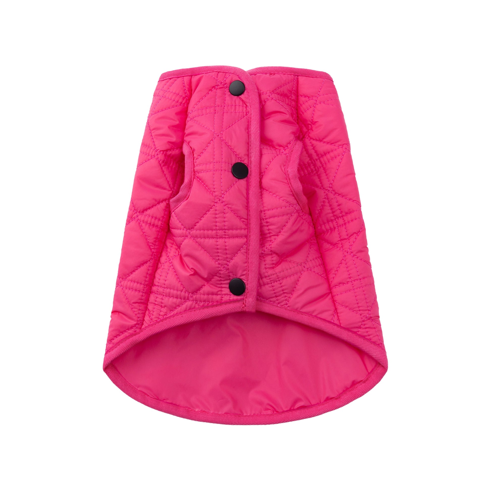 Sleeveless Diamond Lattice Jacket