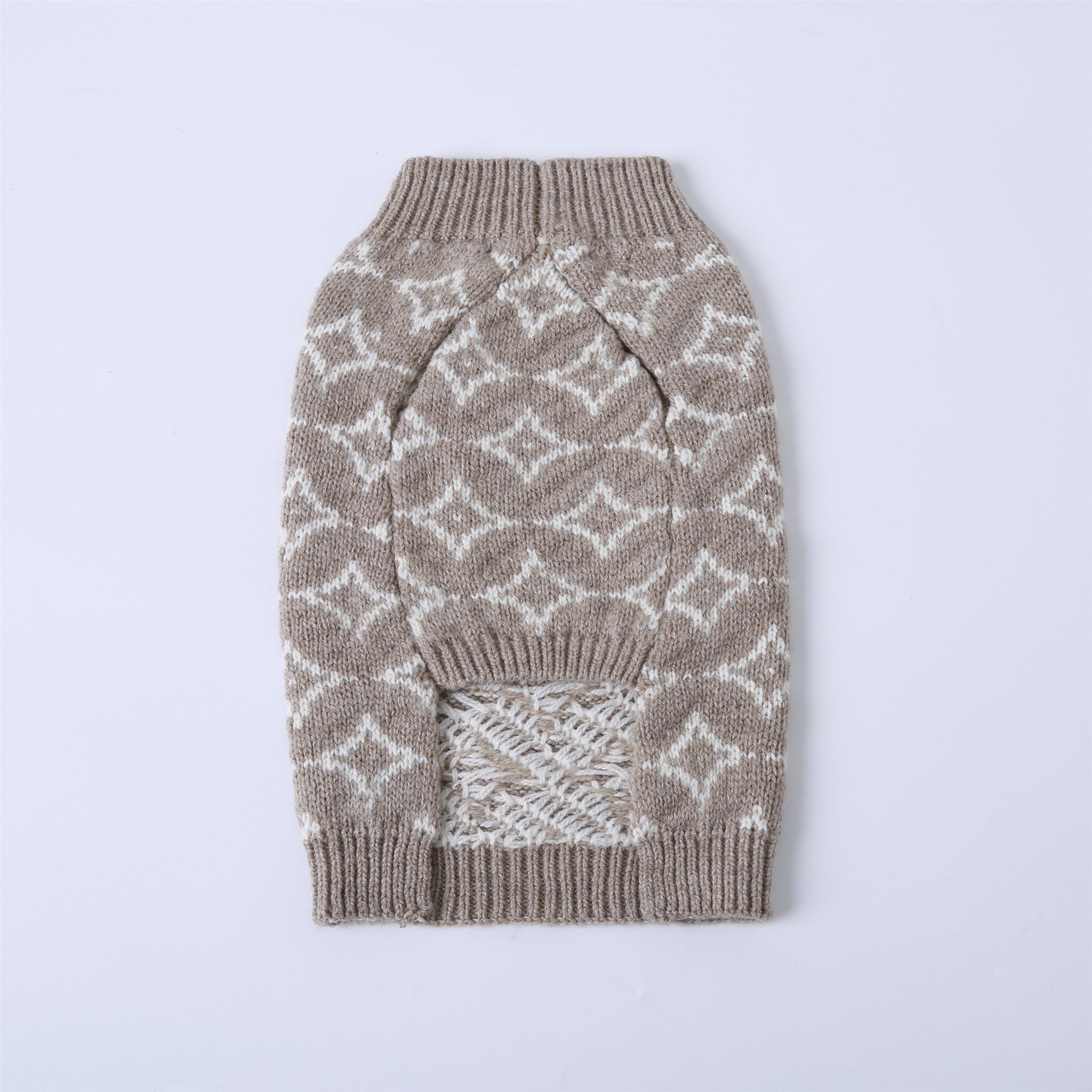 You Are Not Alone Sleeveless Jumper with Floral Pattern