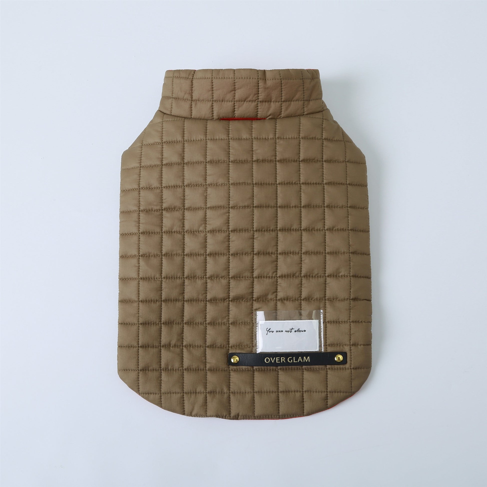 You Are Not Alone Sleeveless Puffer Jacket