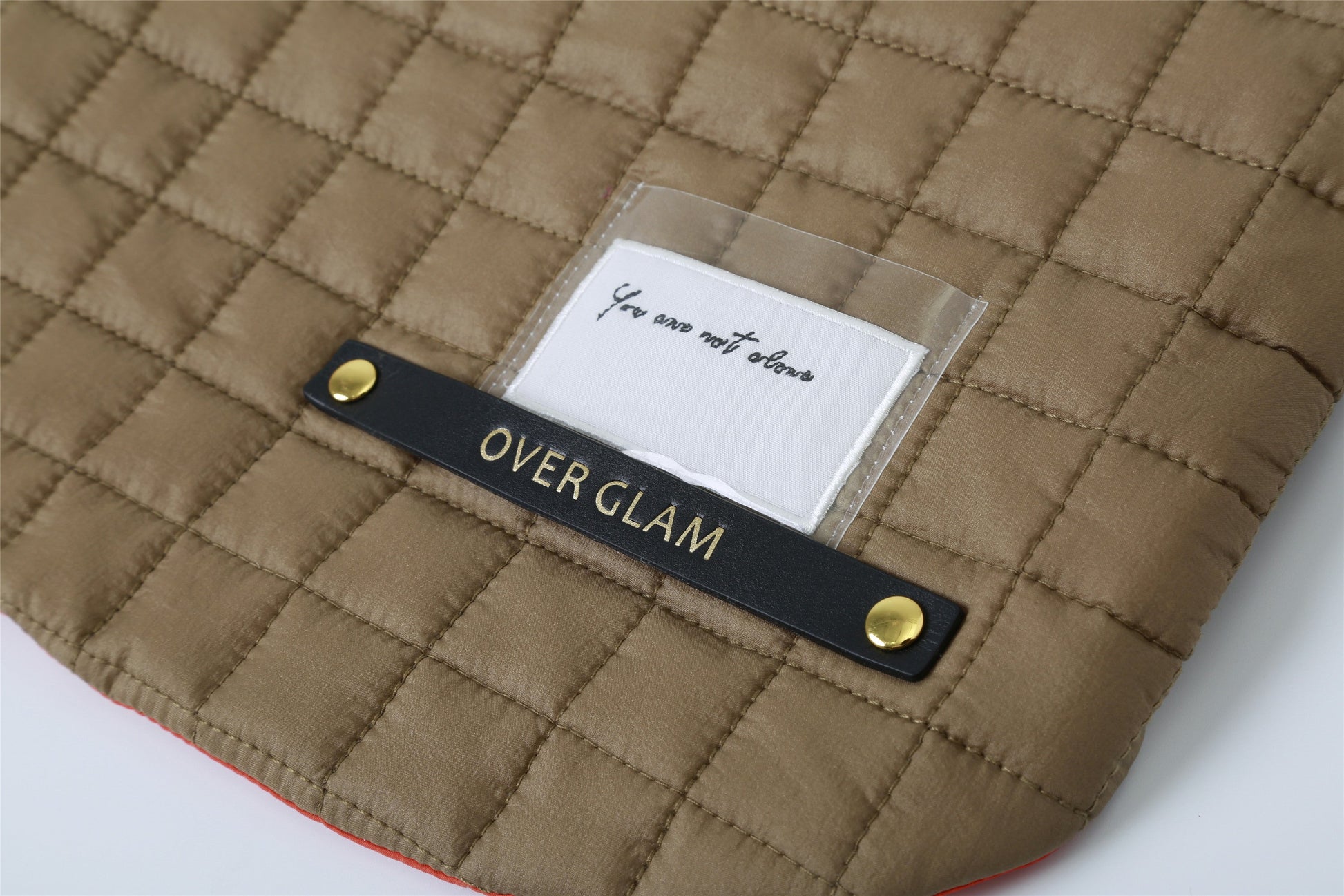 You Are Not Alone Sleeveless Puffer Jacket