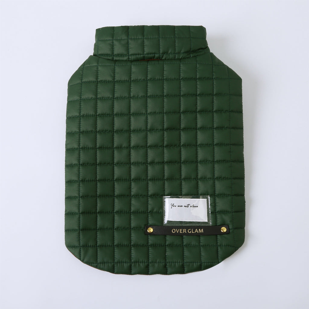 You Are Not Alone Sleeveless Puffer Jacket