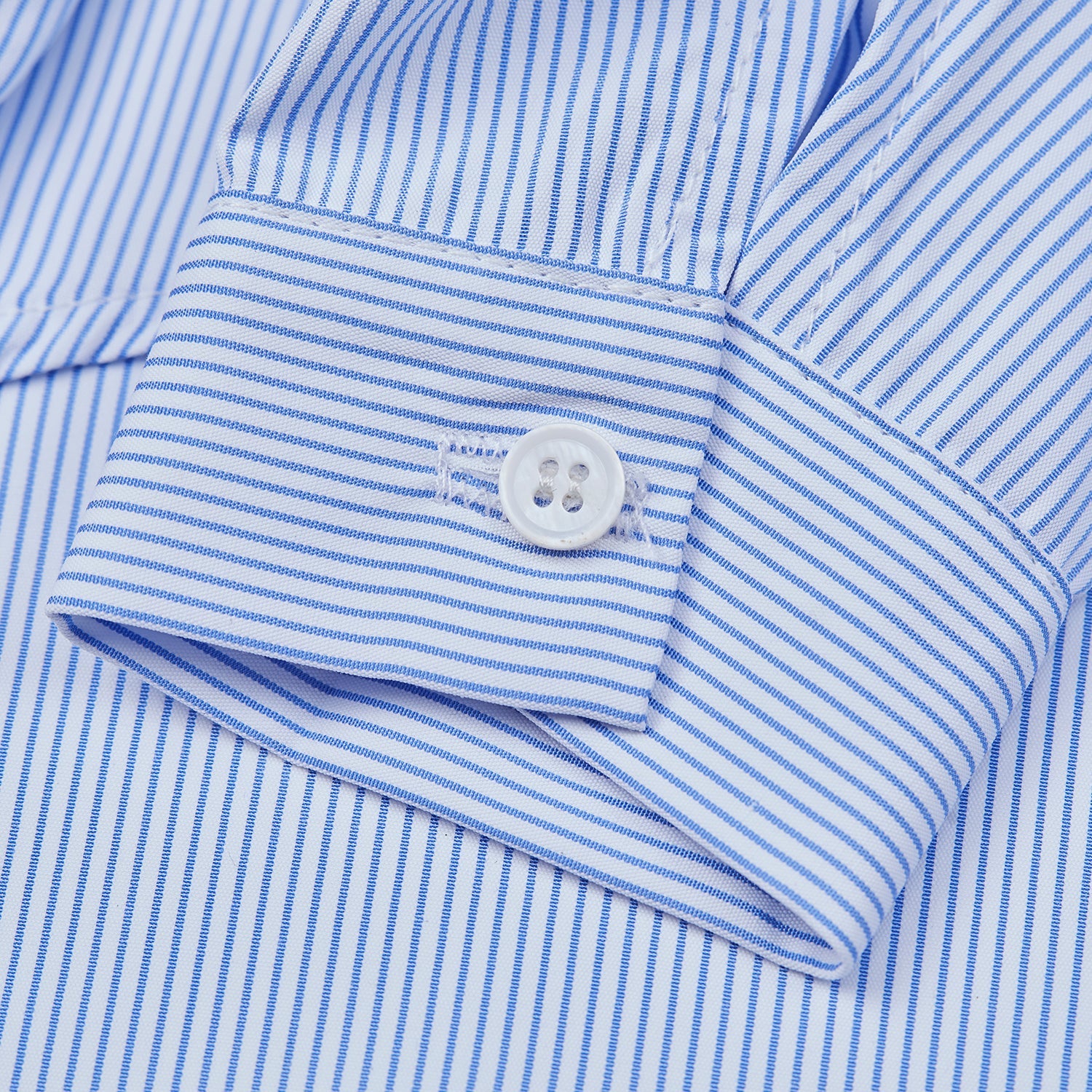Striped Cotton Shirt in Blue or Pink
