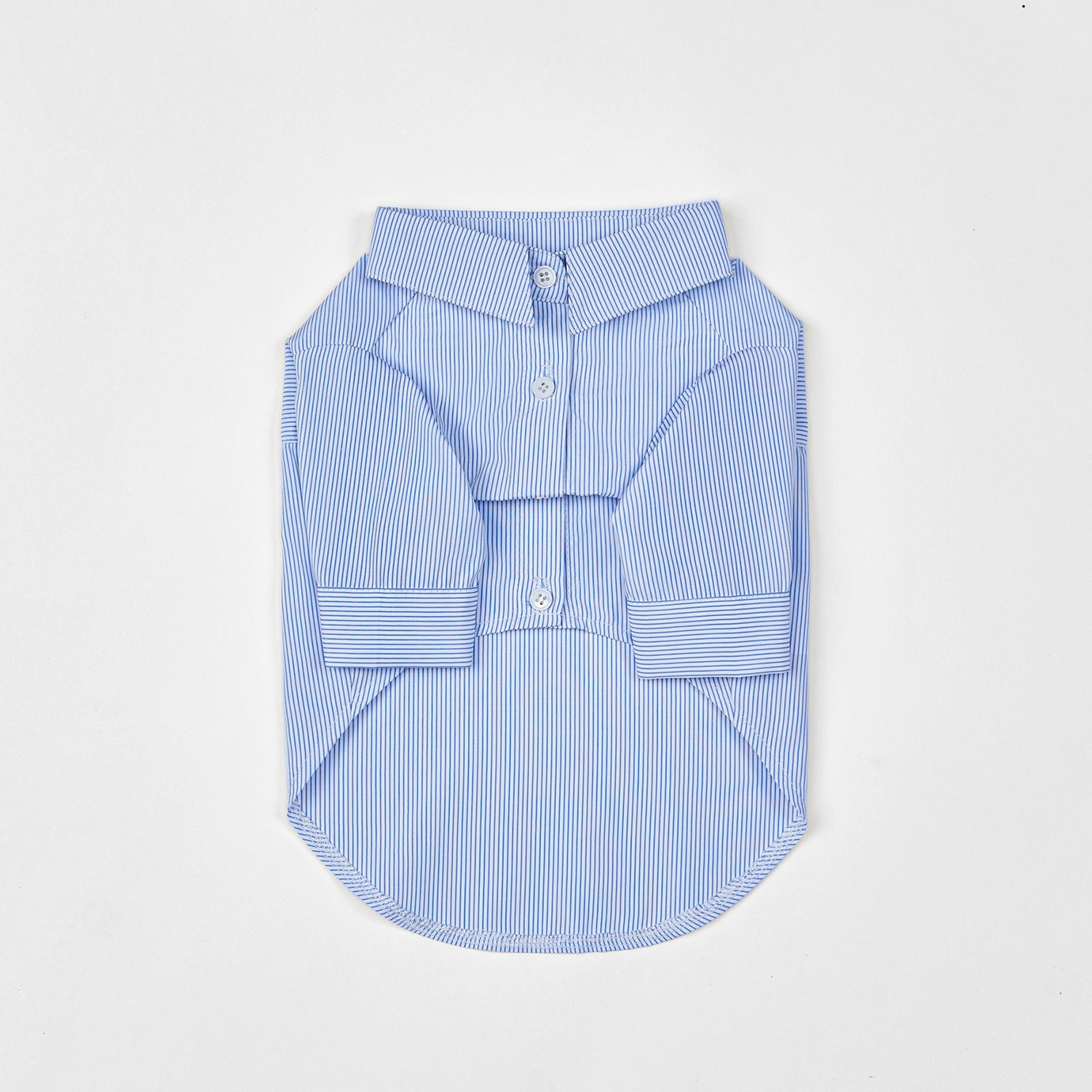 Striped Cotton Shirt in Blue or Pink