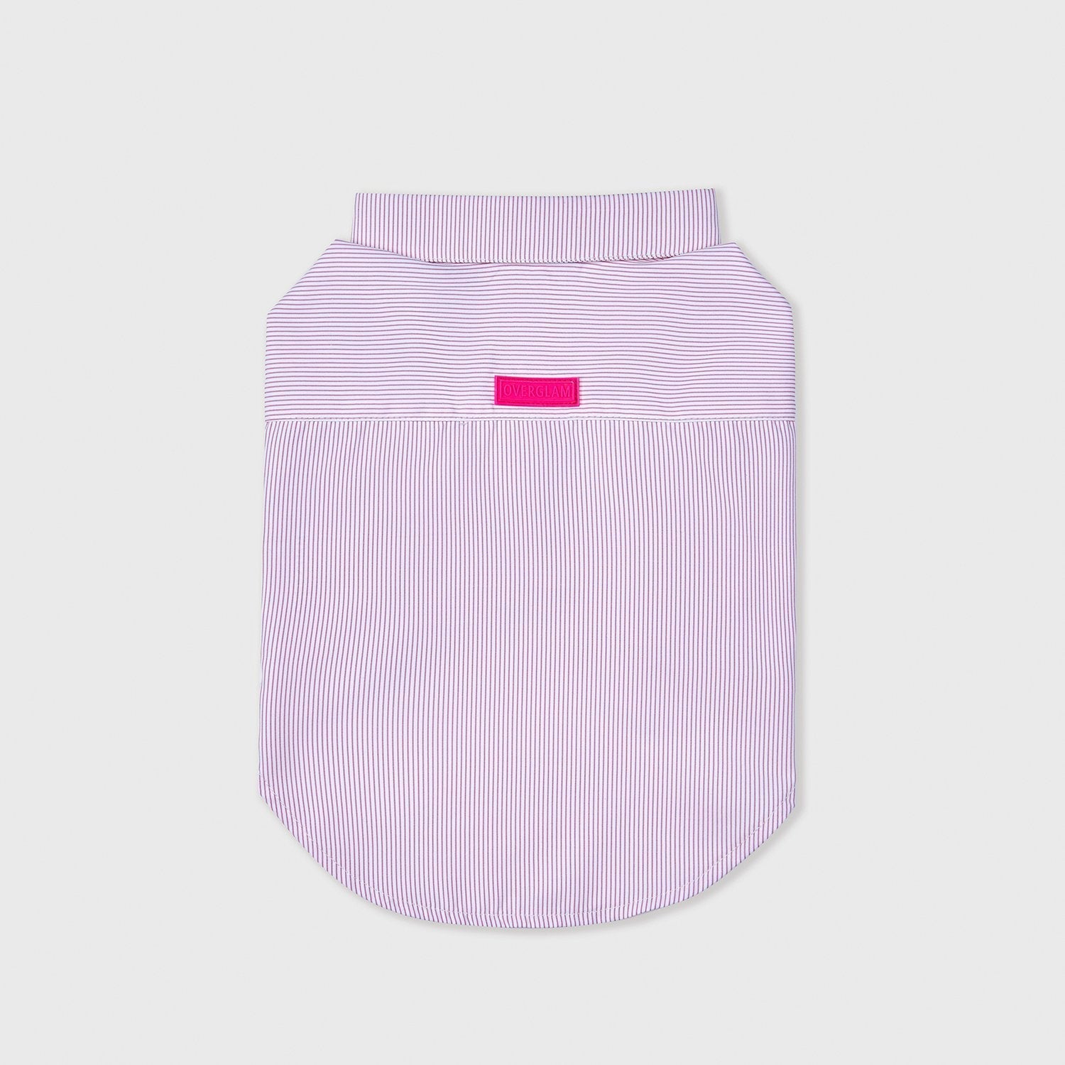 Striped Cotton Shirt in Blue or Pink