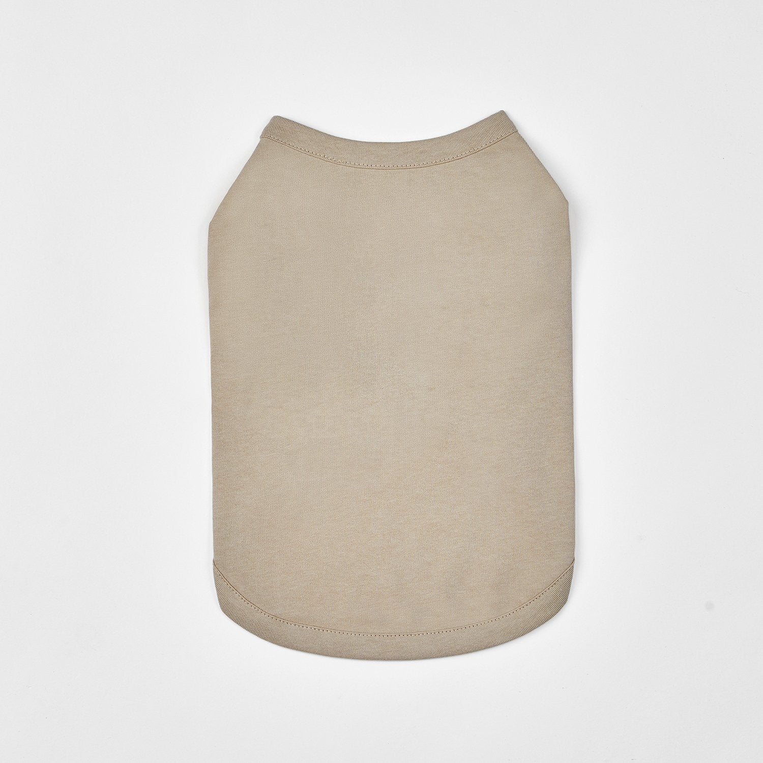 Apricot T-Shirt with Bowls Pattern