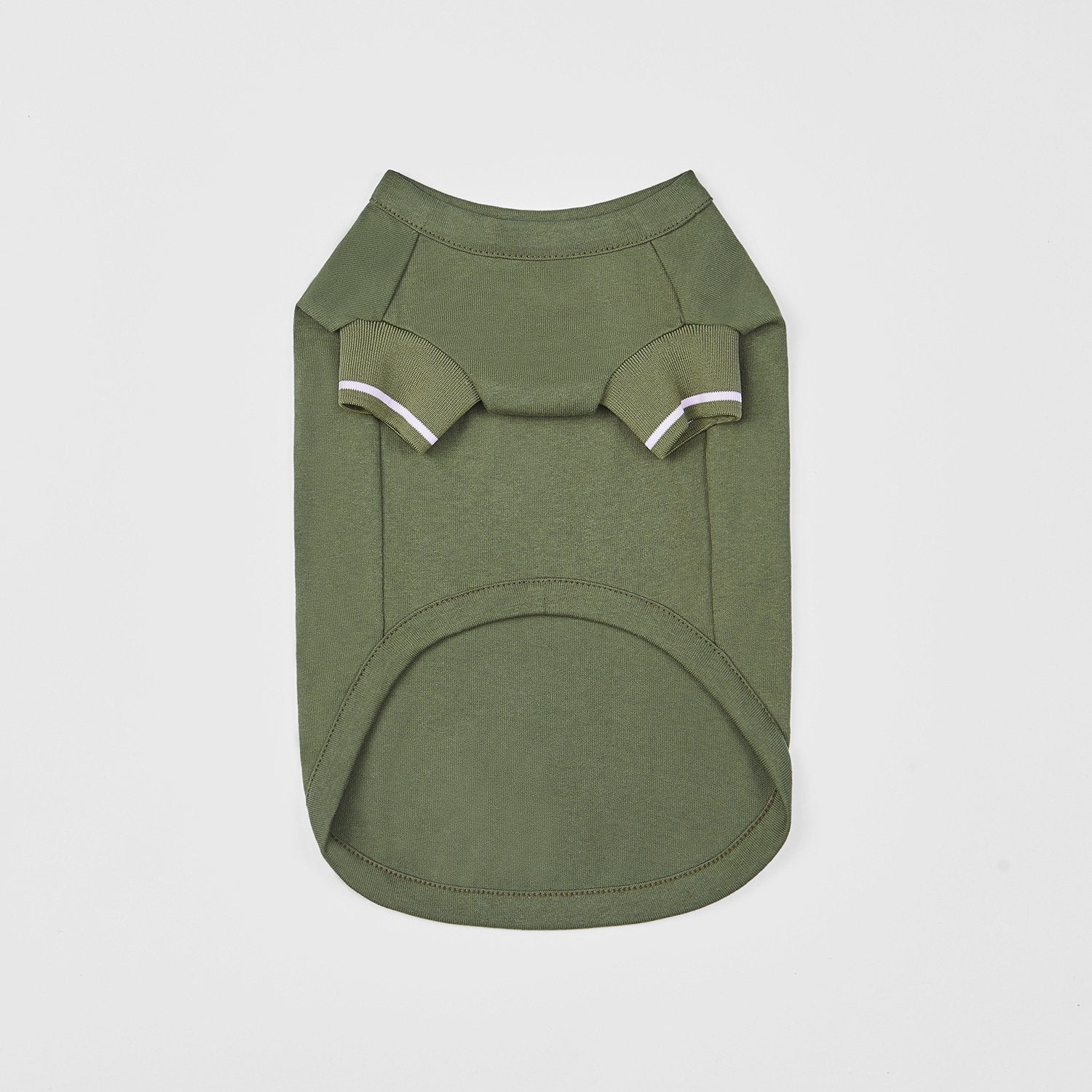 Green Cotton T-Shirt with Overglam Logo Pattern