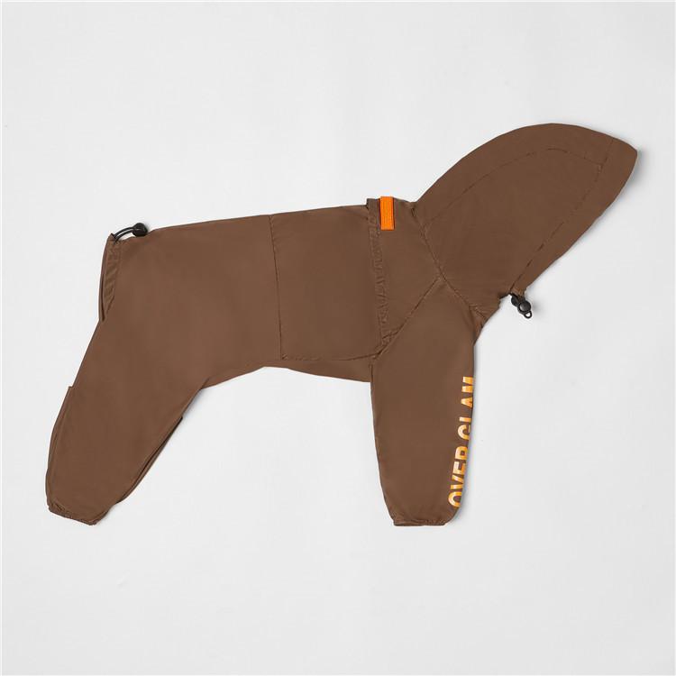 Water Resistant Four Legged Coat with Hoodie