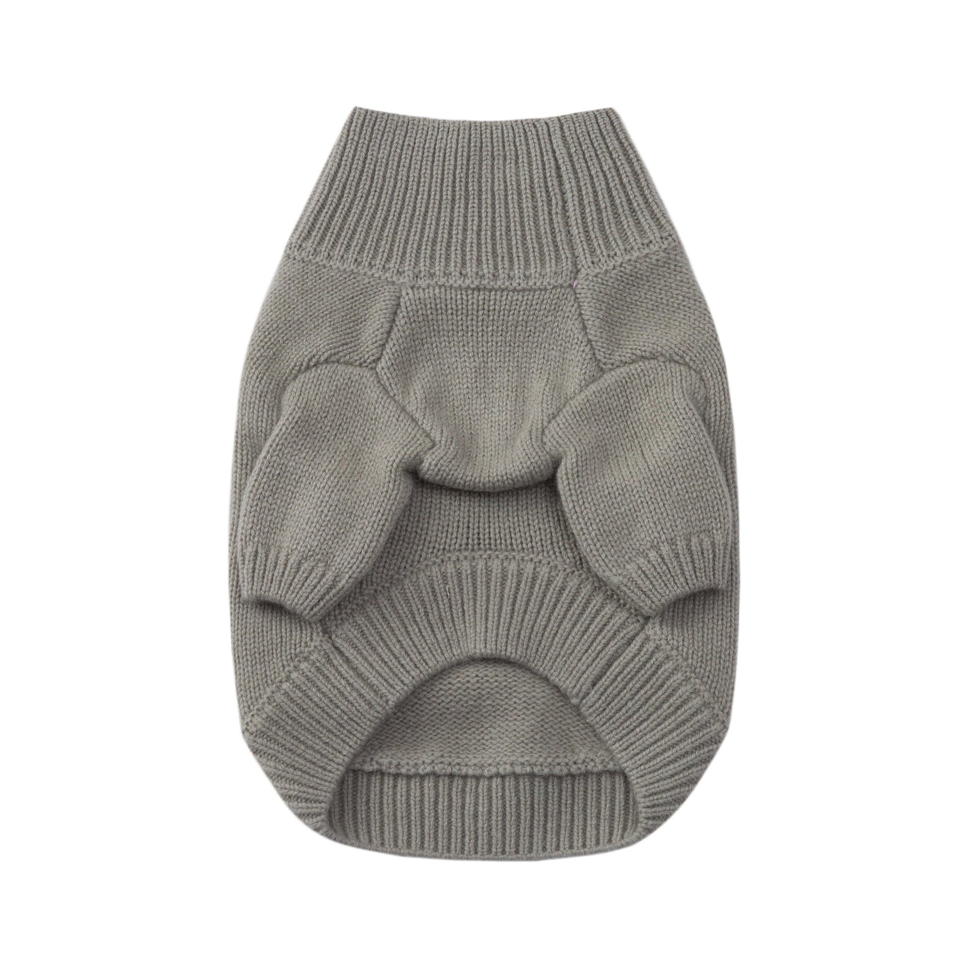 Turtleneck Long Sleeve Jumper with Embroidered Bird